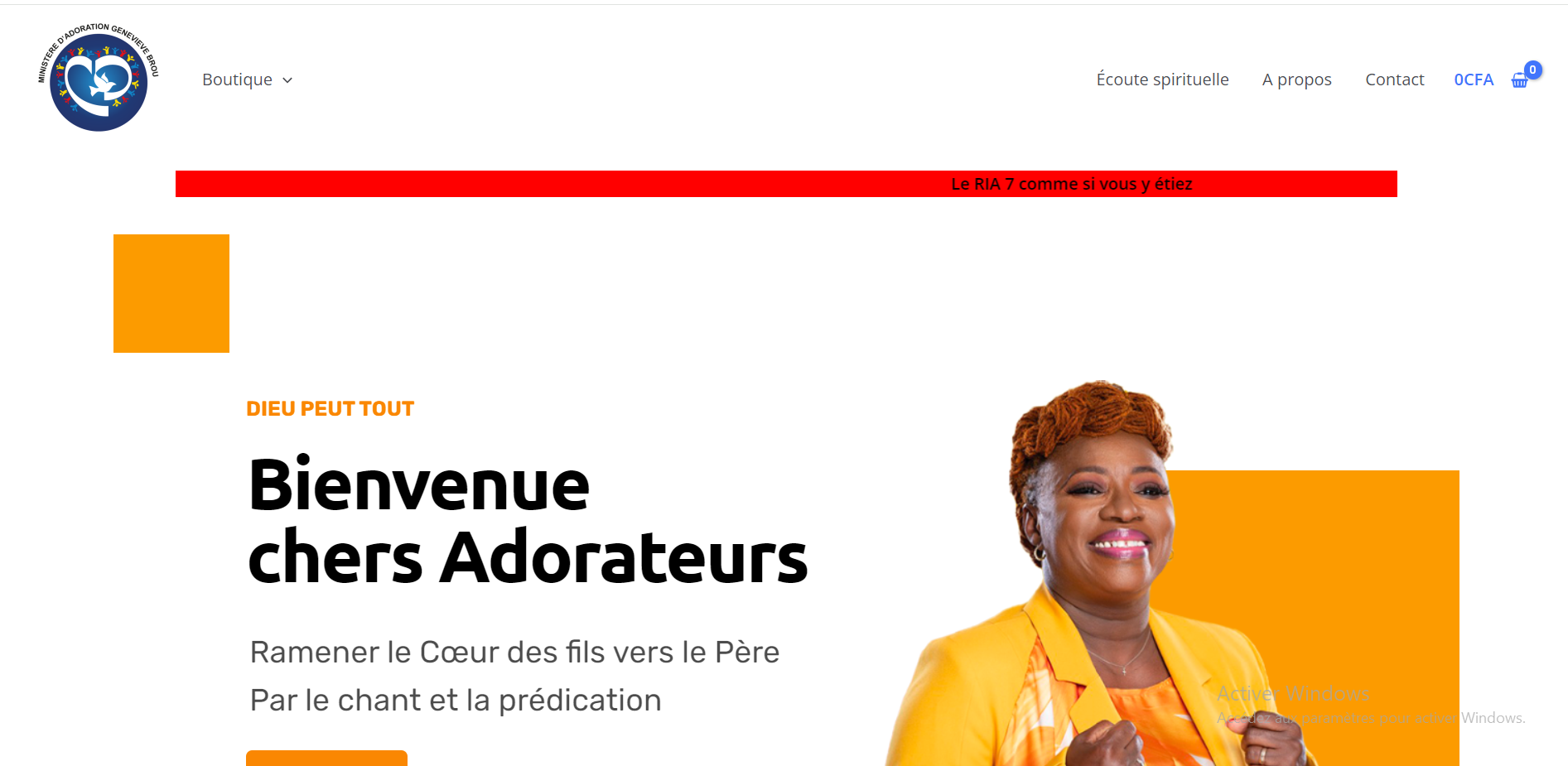 site ministere genevieve Brou